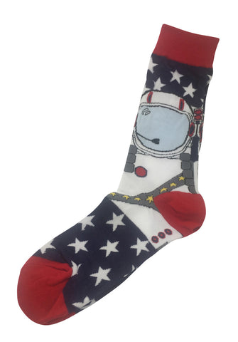 Splashy Series Space Man Design Socks