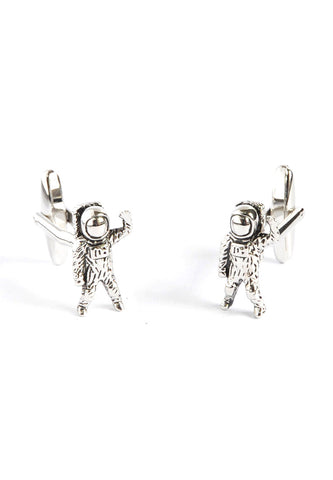 Astronaut Spaceman pair Cufflinks
