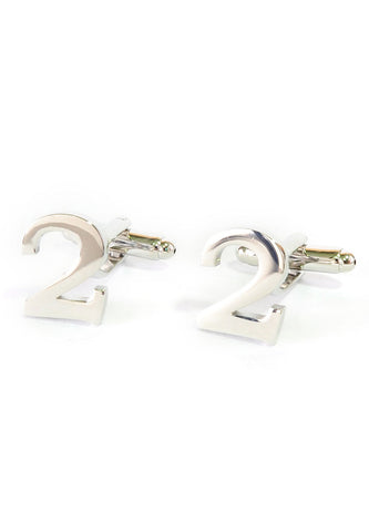 Number Two 2 Cufflinks
