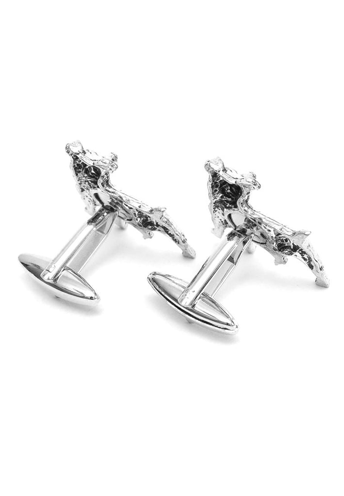 English Made Jack Russell Pewter Cufflinks