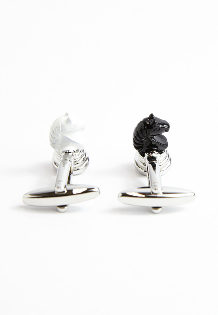 Manset Kesatria Catur Hitam & Putih