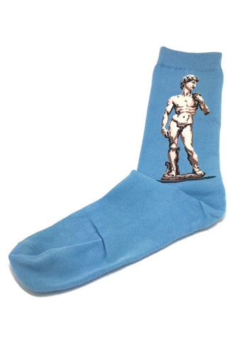 Illustrious Series Light Blue David Socks