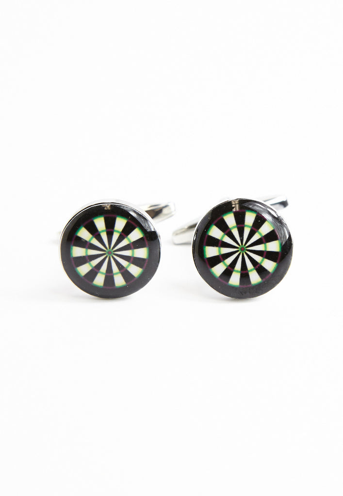 Dart Board Cufflinks