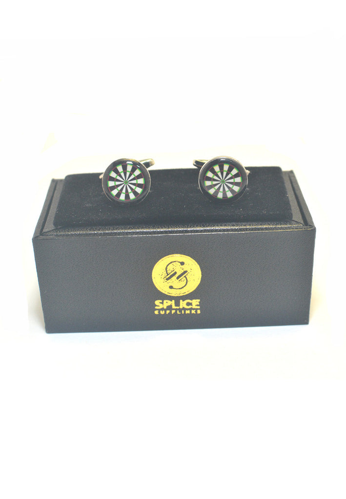 Dart Board Cufflinks