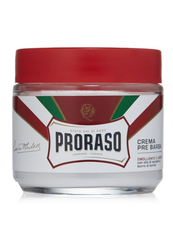 Proraso Pre-Shave cream: Moisturising and Nourishing, 3.6 oz (100 ml)