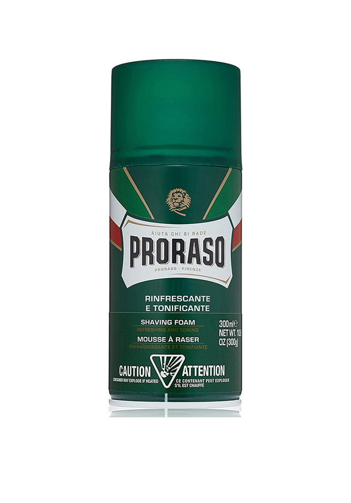 Proraso 剃须泡沫：清爽（300 毫升）