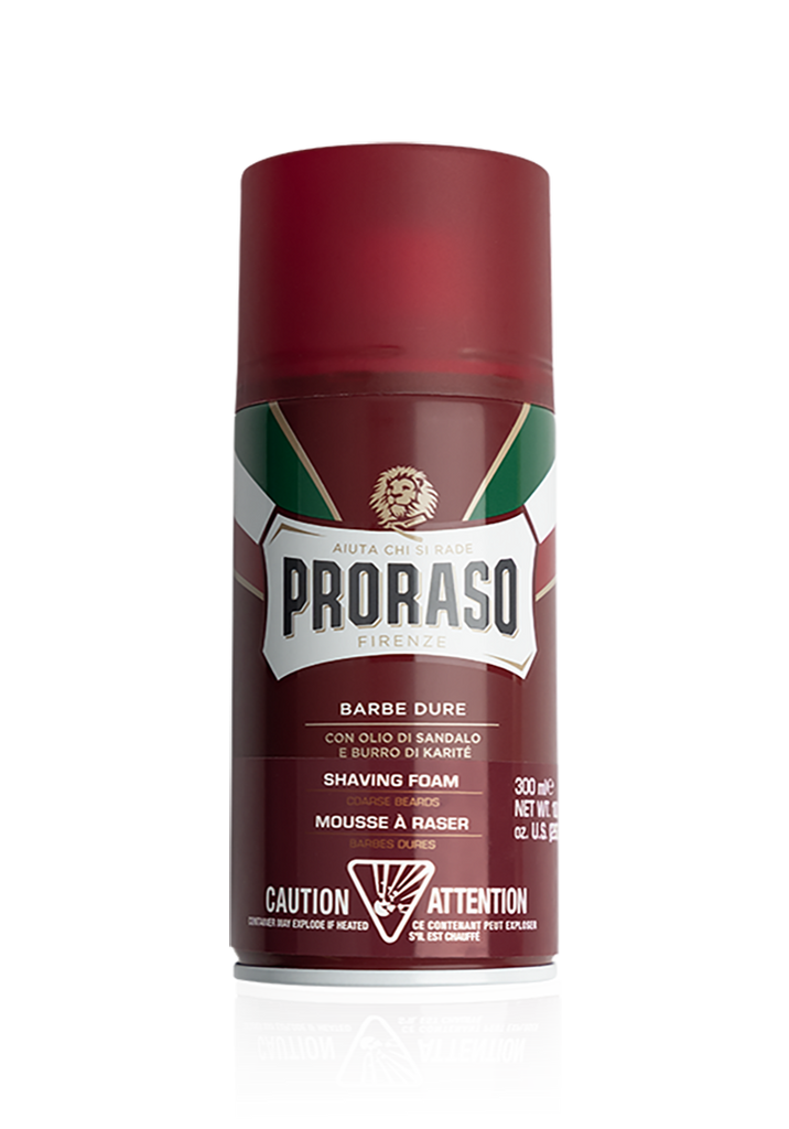 Proraso Shaving Foam: Nourish for Coarse beard (300 ml)
