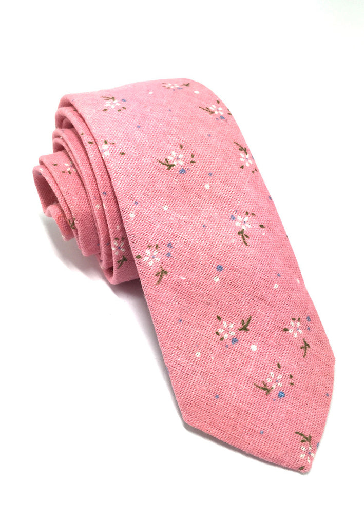 Tali leher Cotton Pink Series Cottage