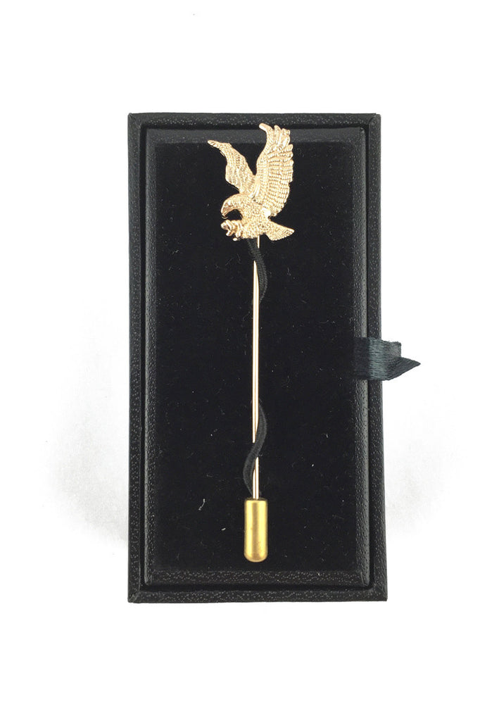 Gold Eagle Lapel Pin