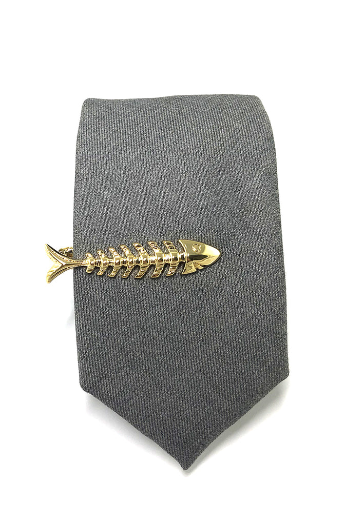 Gold Fish Tie Clip