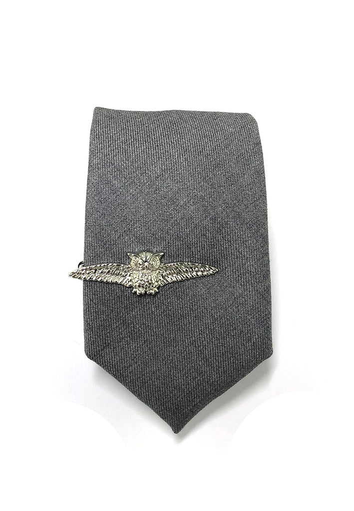 Silver Owl Tie Pin