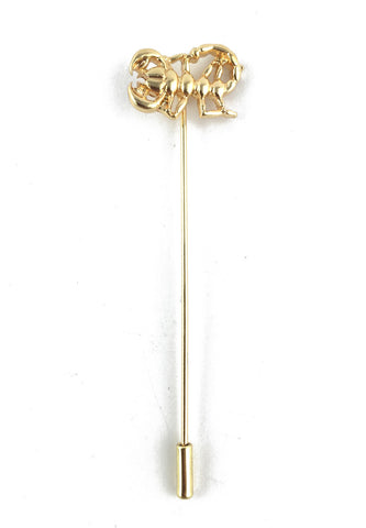Gold Scorpion Lapel Pin