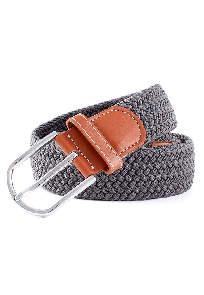 Entwine Series Grey Braided Belts