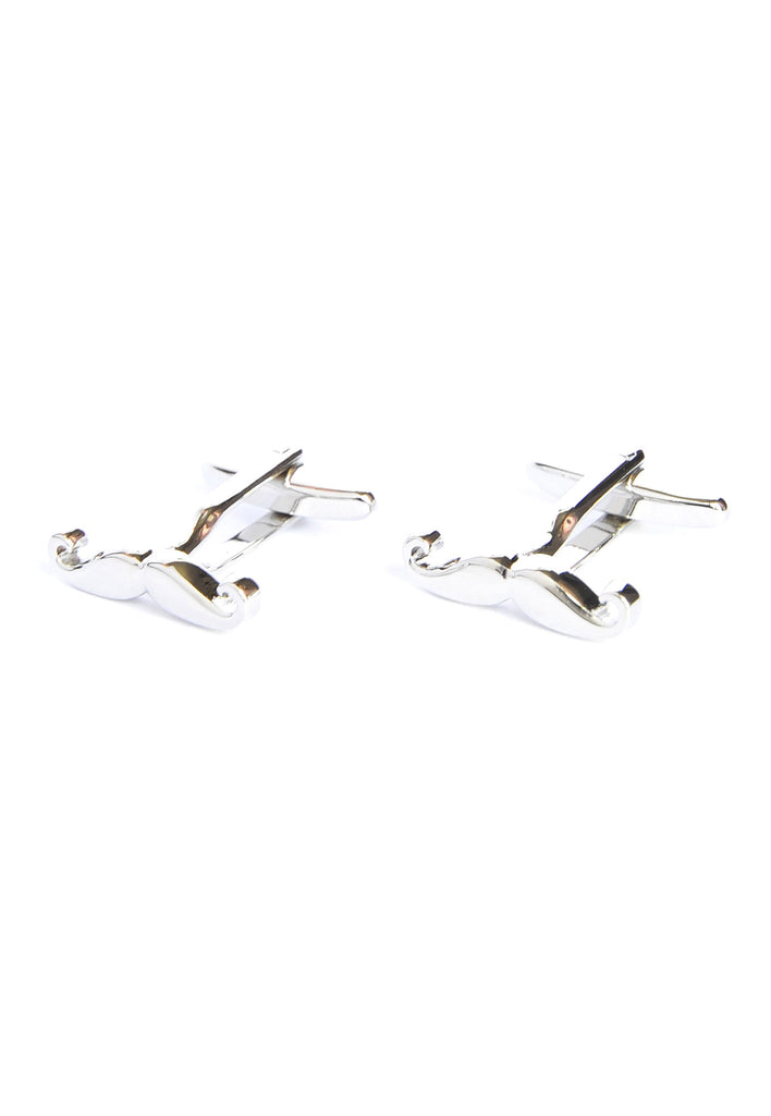 Curly Tipped Moustache Cufflink