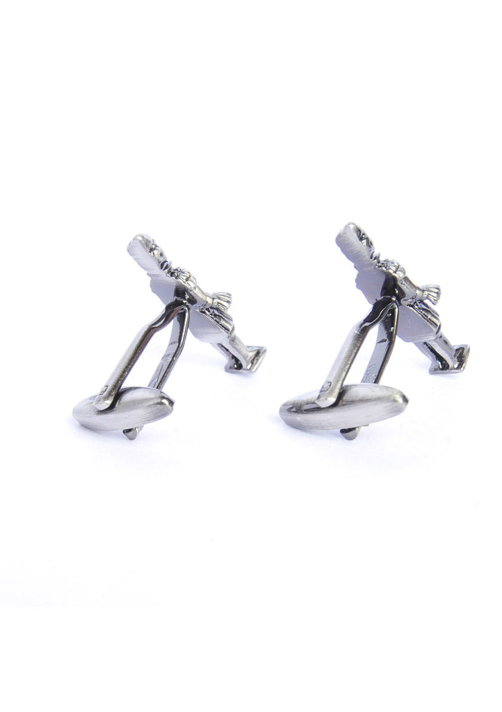 Terracotta Army With Hands Free Antique Finish Cufflinks