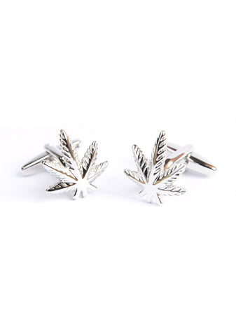 Smokers Leaf Cufflinks