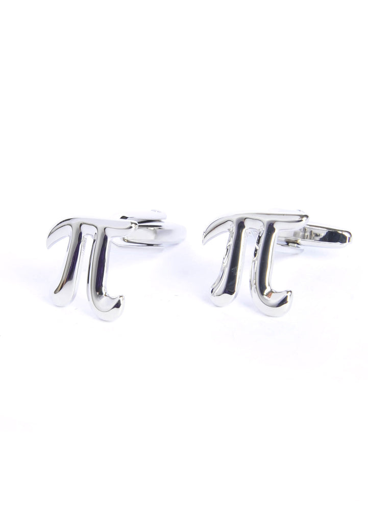 Pi Cufflinks for a maths expert!