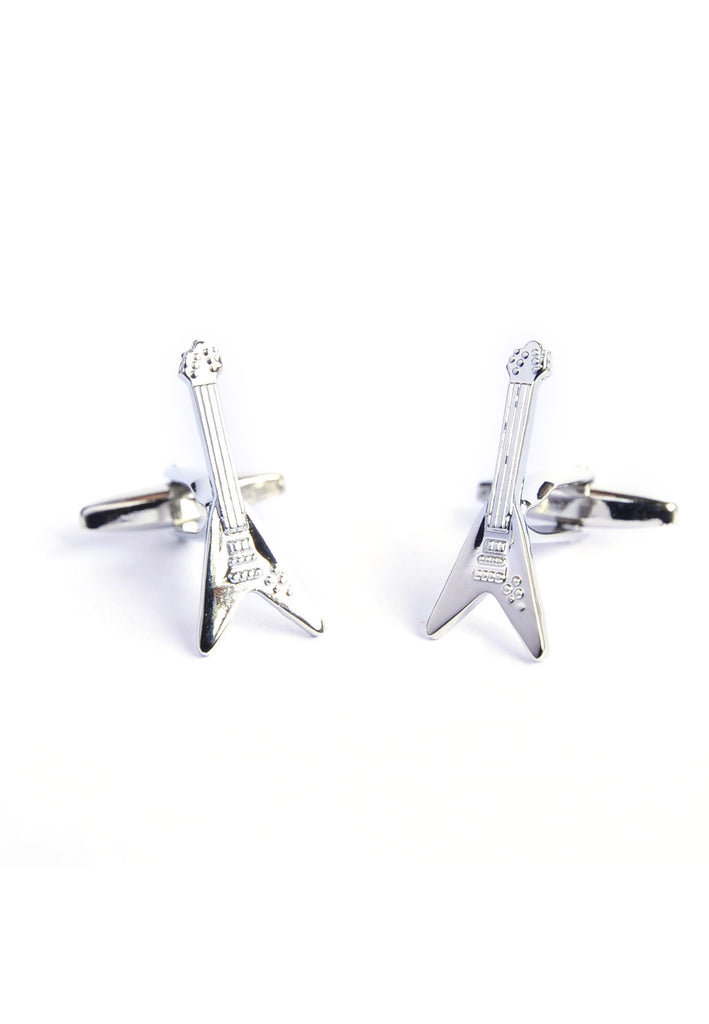 V Shaped Guitar Cufflink