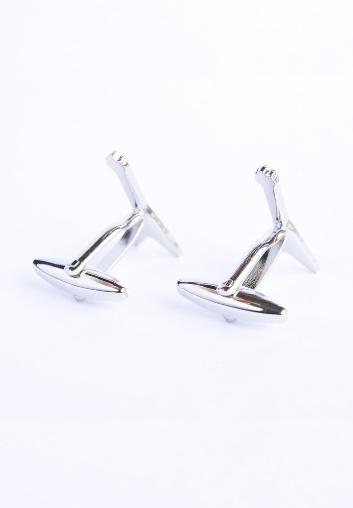 V Shaped Guitar Cufflink