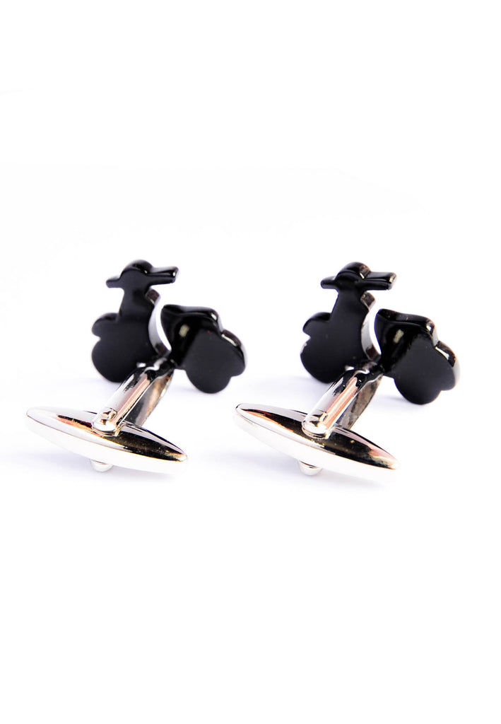 Scooter Cufflinks - Black