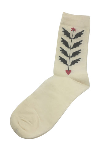 Efflorescent Series White Socks