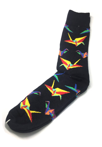 Kuma Series Paper Cranes Socks