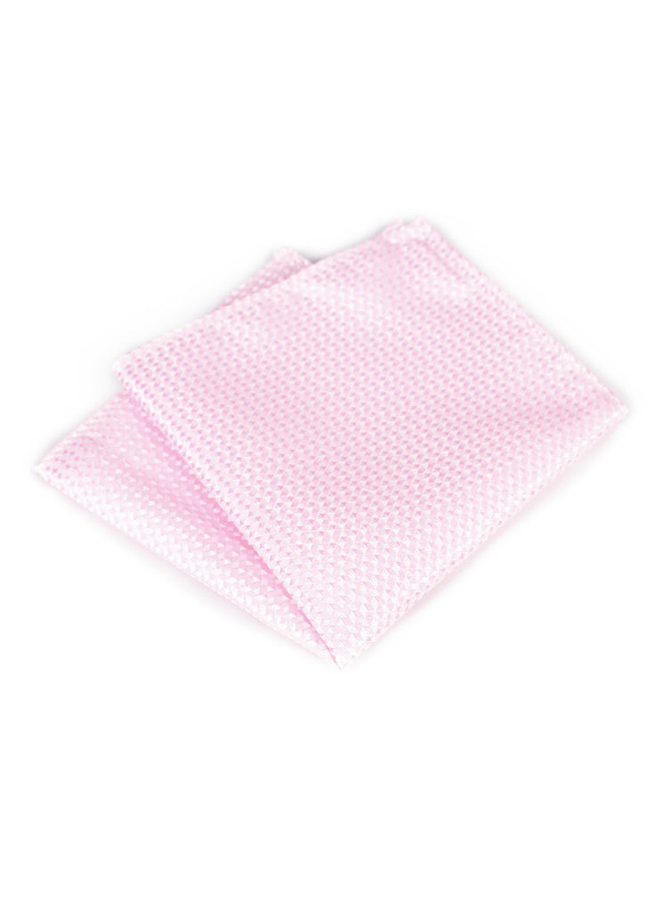 Tri 系列粉色口袋方巾
