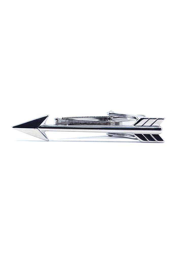 Silver Arrow Tie Clips