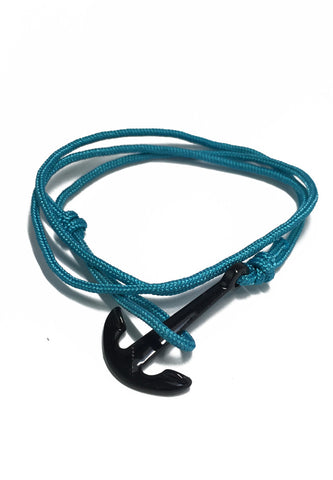 Ballast Series Turquoise Nylon Anchor Bracelet