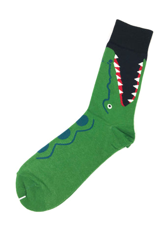 Splashy 系列鳄鱼图案袜子