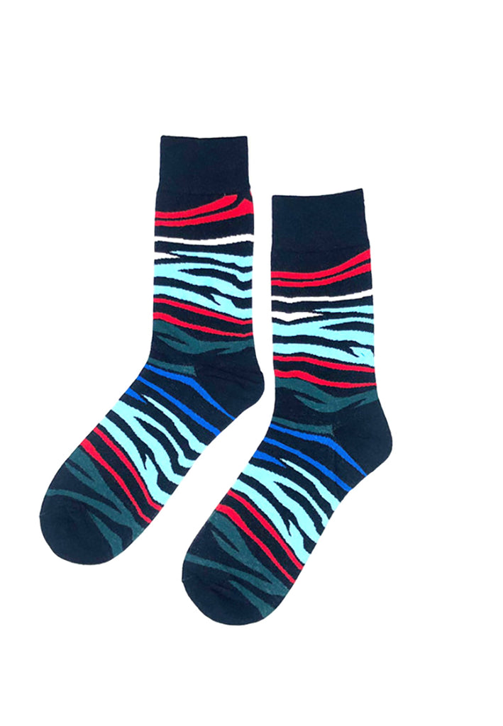 Tron Series Tiger Stripes Patterned Socks 2