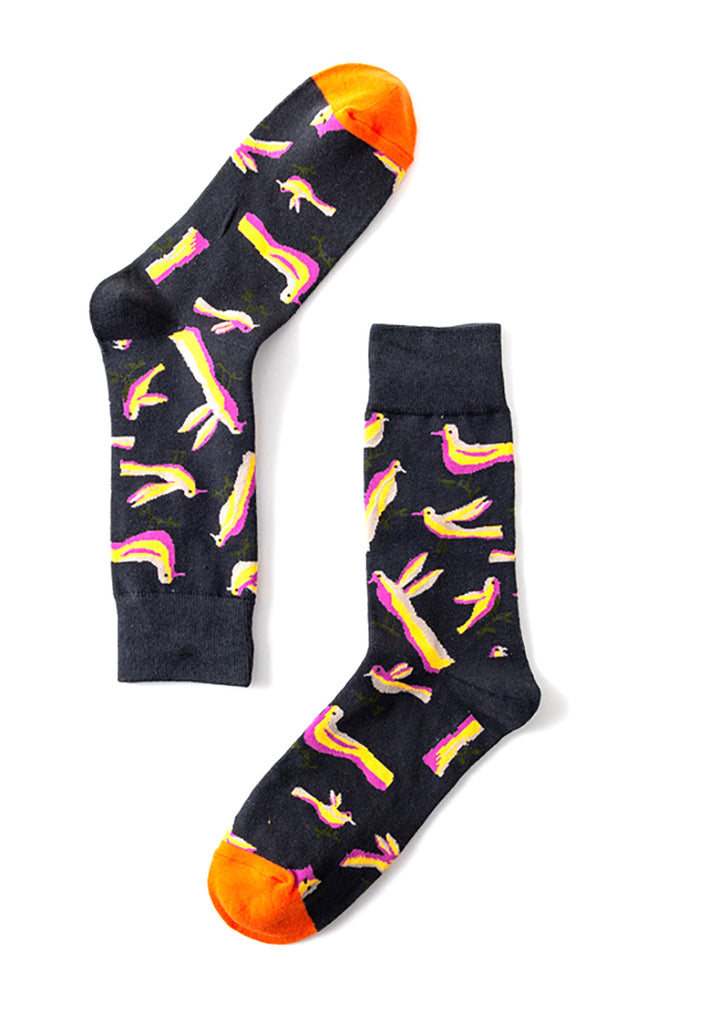 Amazon Series Bird Prints Socks