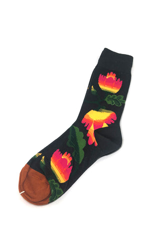 Amazon Series Lotus Prints Socks