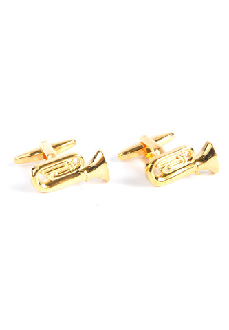 Brass Band Tuba Cufflinks