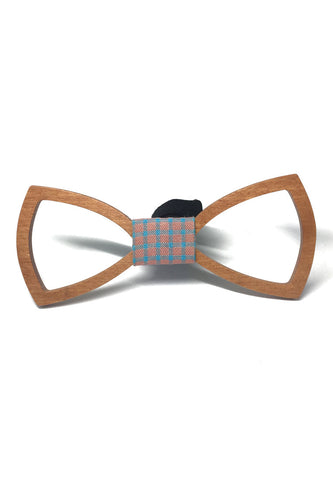 Hollow Grove Series Maple Wood Color Bow Tie
