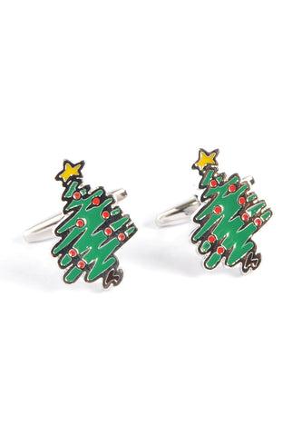 Christmas Tree Cufflinks