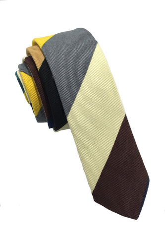 Potpurri系列彩色棉质领带