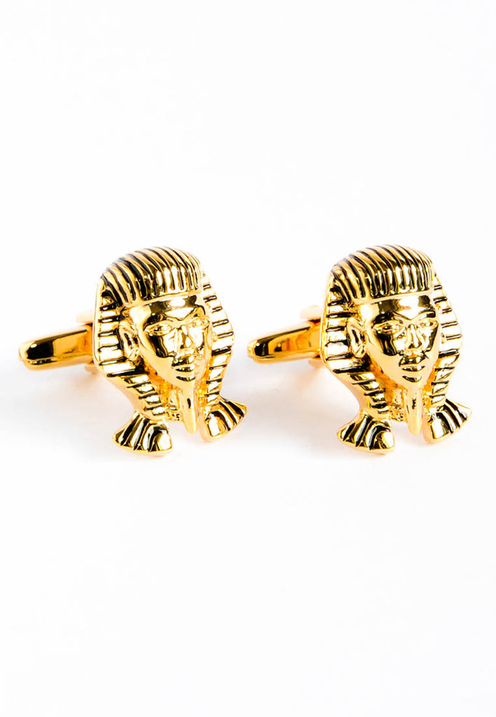 Pharaoh King Tut Mask Cufflinks