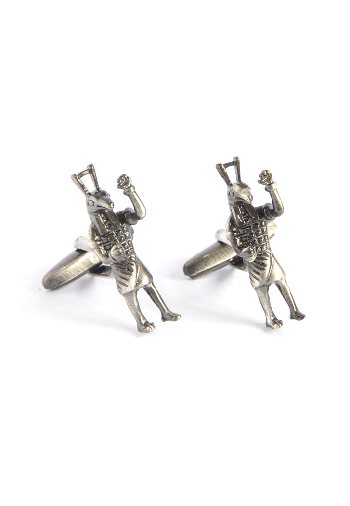 Egyptian God Horus Antique Finish Cufflinks