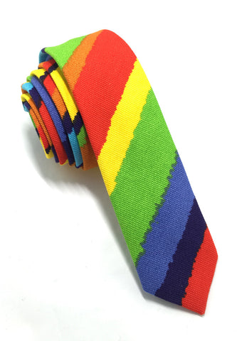 Potpurri Series Rainbow Cotton Tie
