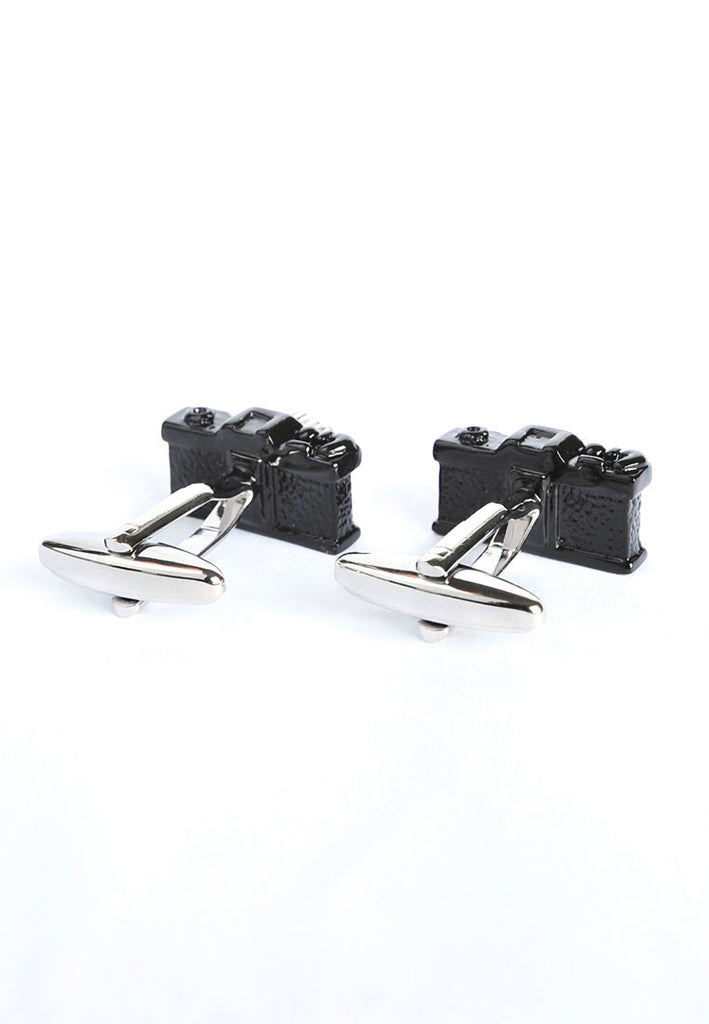 Black Camera Cufflinks