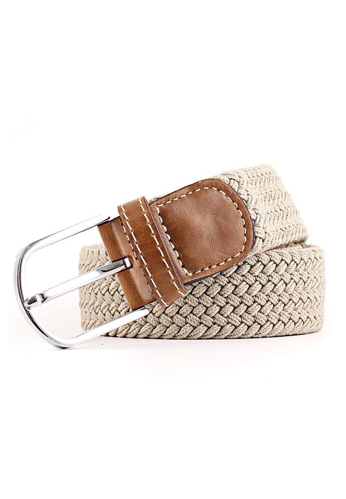 Entwine Series Tortilla Brown Braided Belts