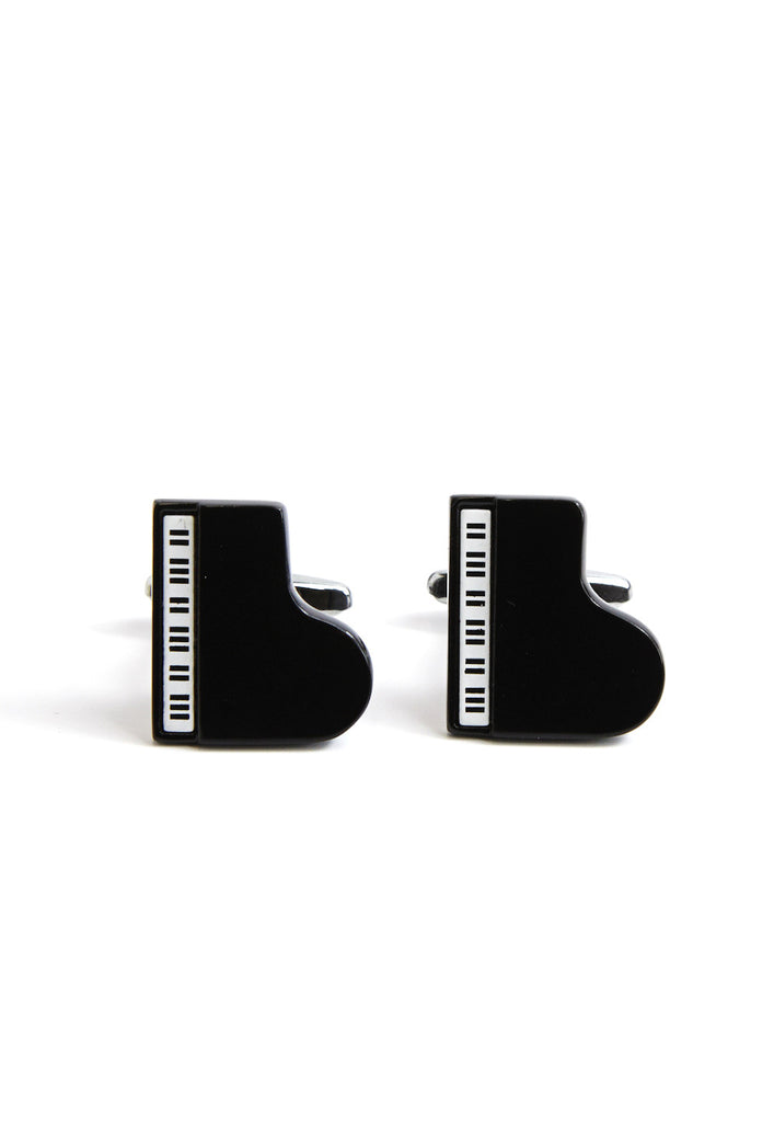 Black Grand Piano Cufflinks