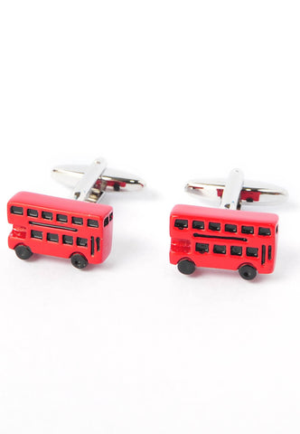 London Red Bus Cufflinks