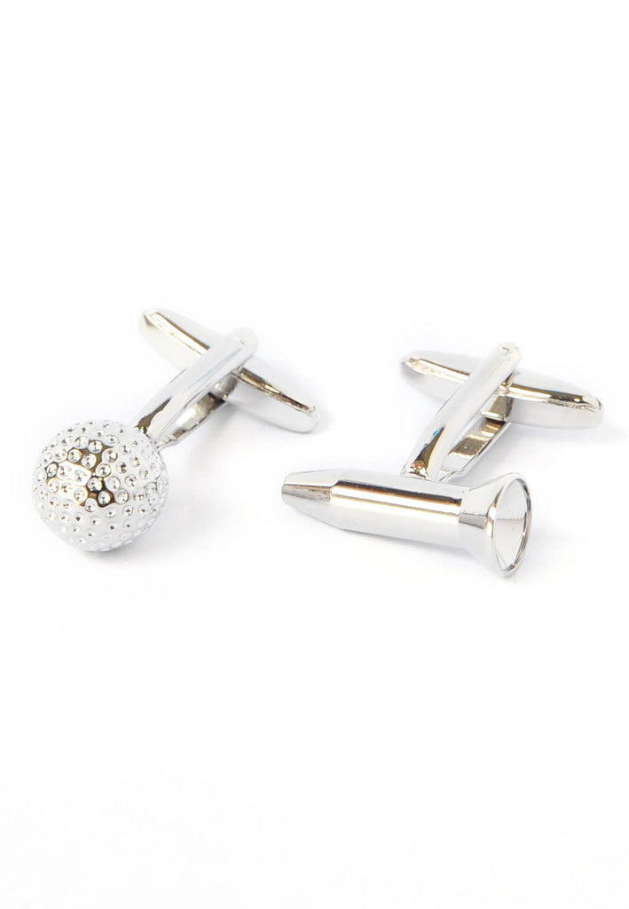 Golf Ball and Tee Cufflinks