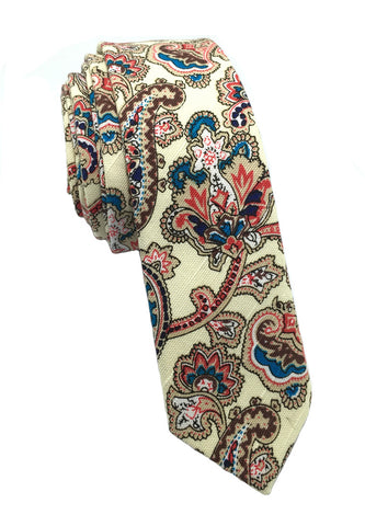 Potpurri Series Red Batik Design Cotton Tie