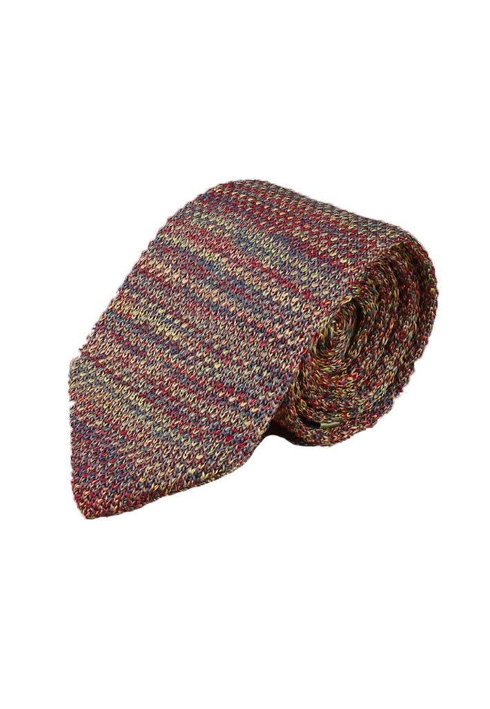 Spun Series Multicolor Knitted Tie