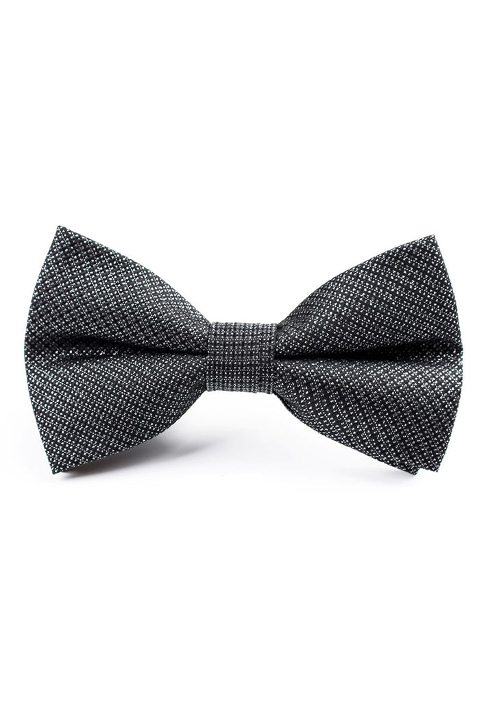 Tony Series Polyester Grey Bow Tie