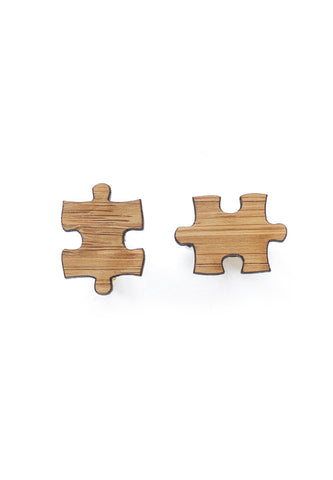 Handmade Puzzle Piece Cufflinks