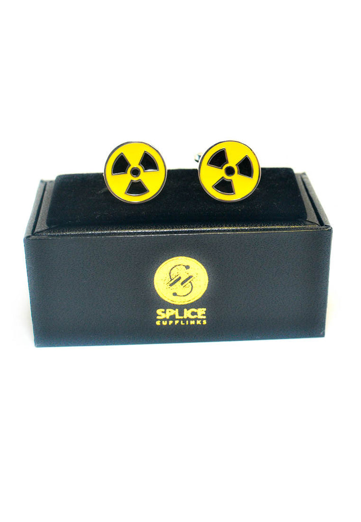 Radioactive Toxic Cufflinks